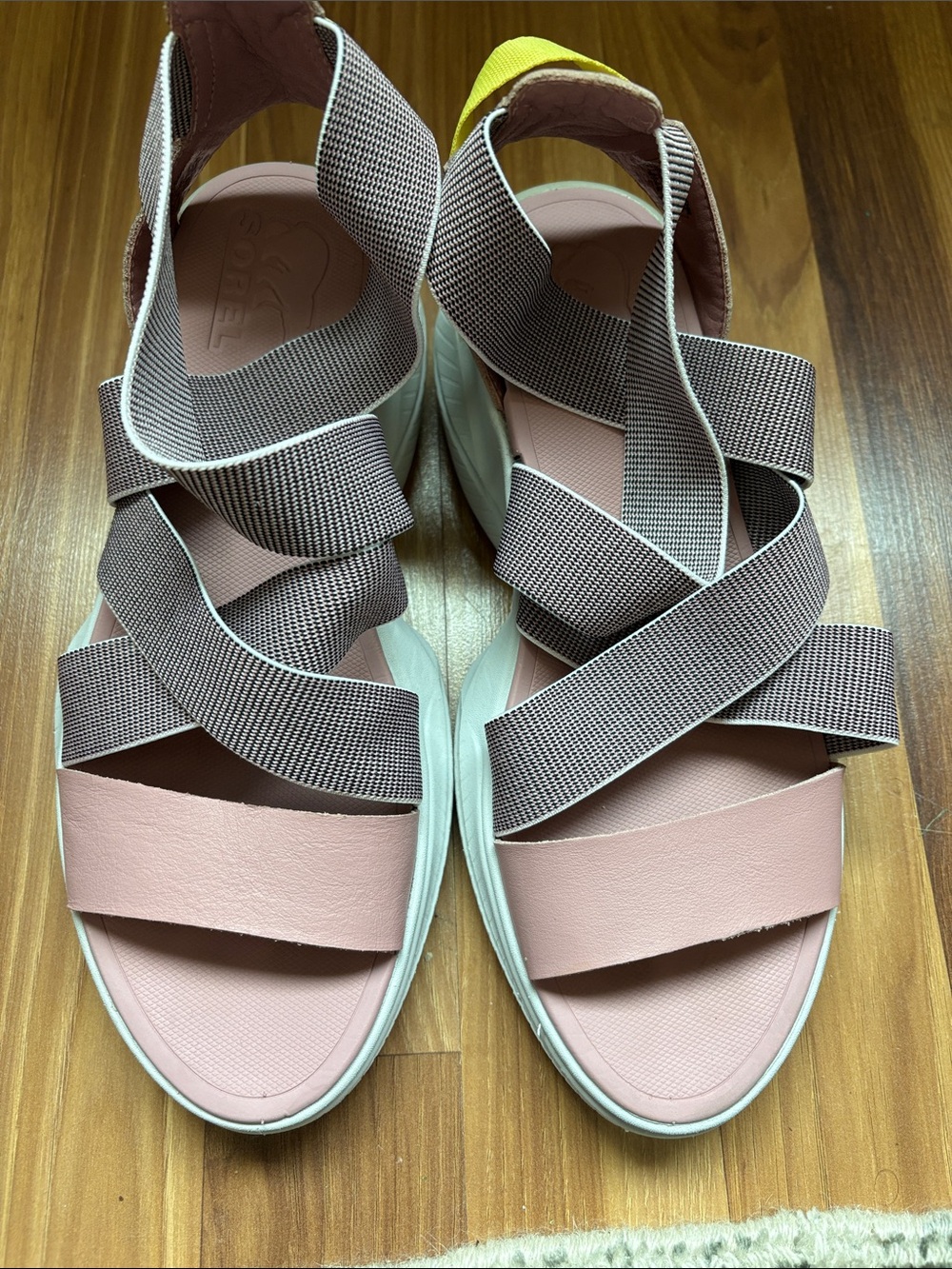 Women’s Pink Strappy Sport Sandals Sorel - Picture 4 of 6